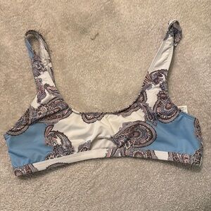 Topshop bikini top size 8